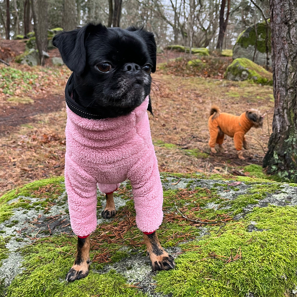 Overall i Stretchig Fleece, Rosa, XS