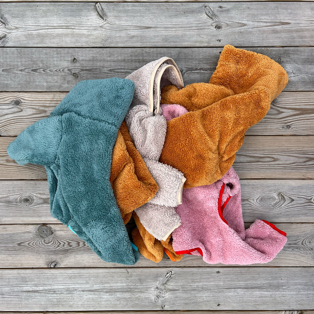 Tröja i Stretchig Fleece, Rosa, XXS