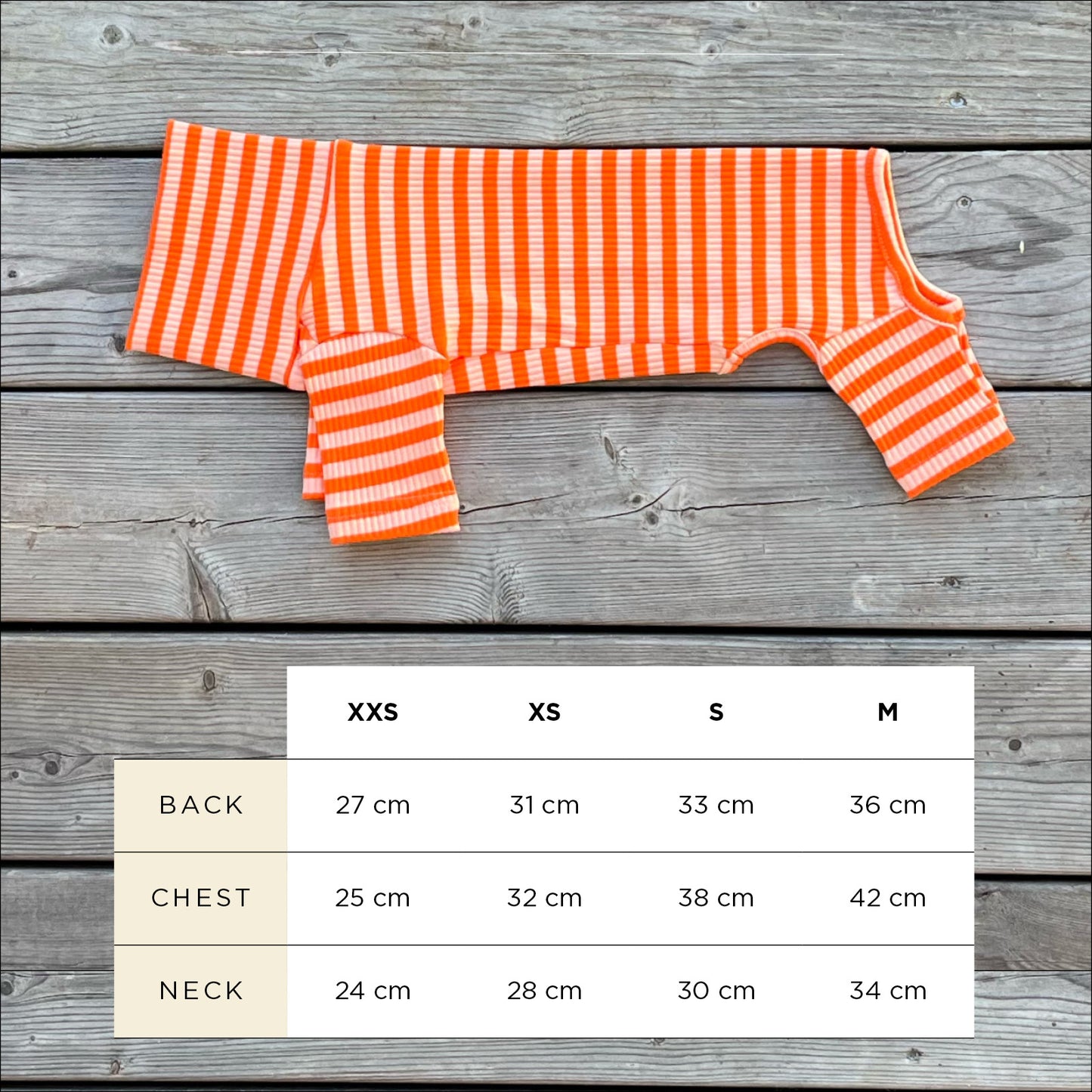 Overall i Ribbad Bomull, Randig (Grön/Rosa), XS