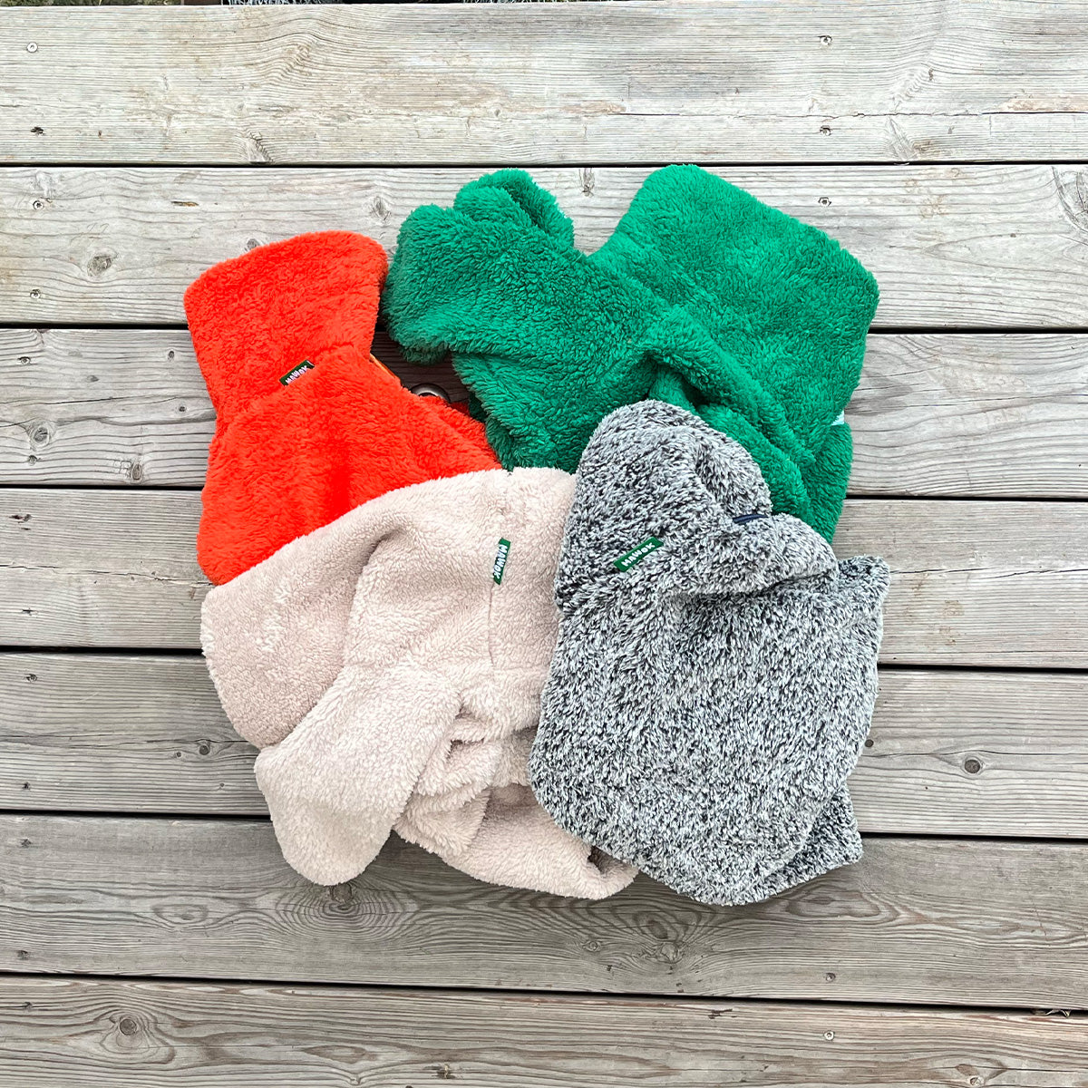 Overall i Stretchig Fleece, Jakt-Orange, L