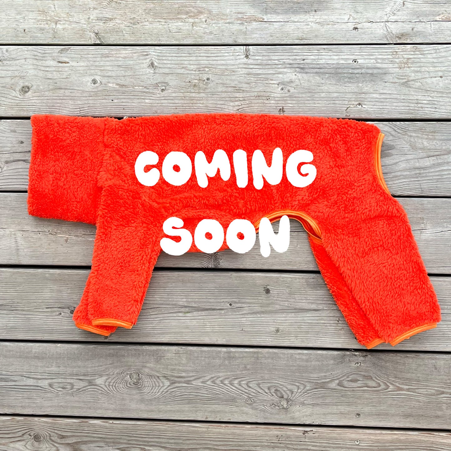 Overall i Stretchig Fleece, Jakt-Orange, L