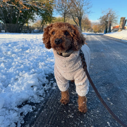 Overall i Stretchig Fleece, Beige, M