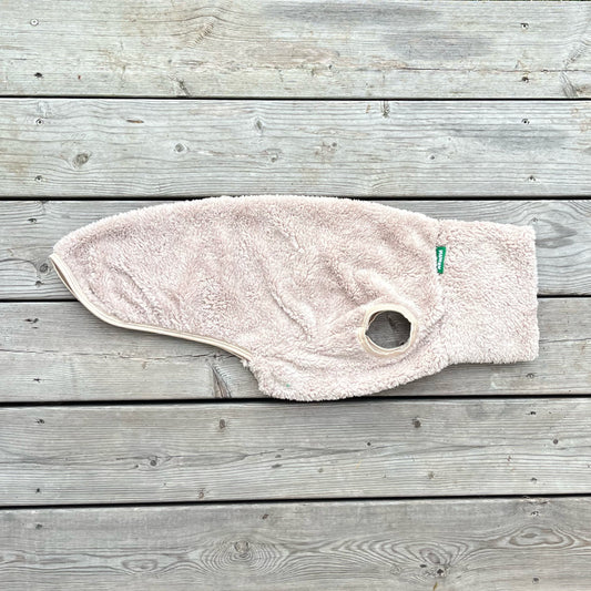 Väst i Stretchig Fleece, Beige, L