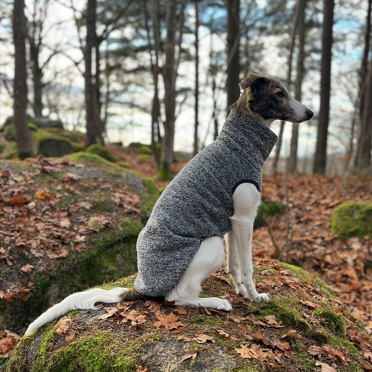 Väst i Stretchig Fleece, Svart, 2XL