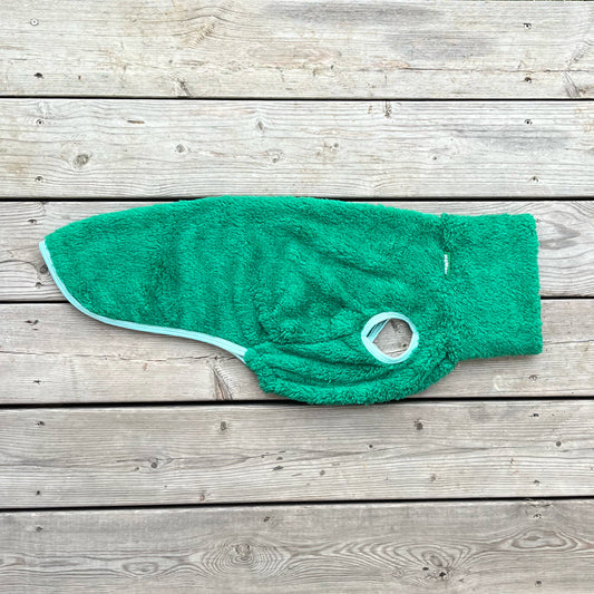 Väst i Stretchig Fleece, Grön, L