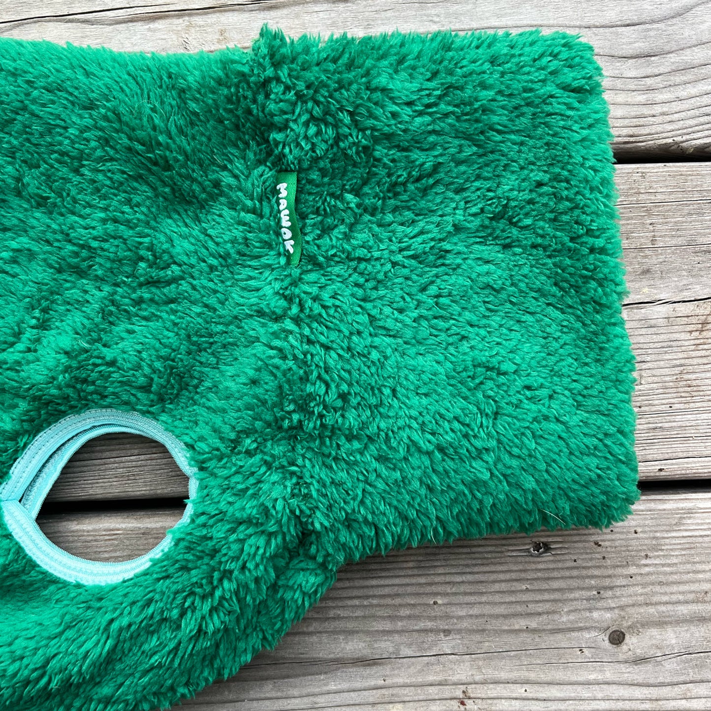 Väst i Stretchig Fleece, Grön, S