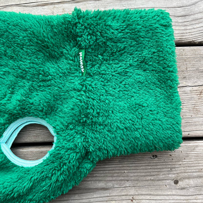 Väst i Stretchig Fleece, Grön, S