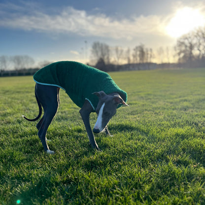 Väst i Stretchig Fleece, Grön, XL
