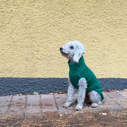 Väst i Stretchig Fleece, Grön, XL