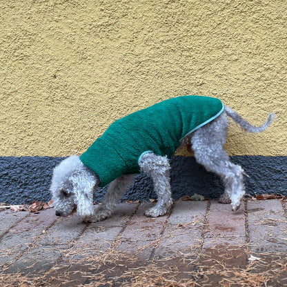 Väst i Stretchig Fleece, Grön, XL