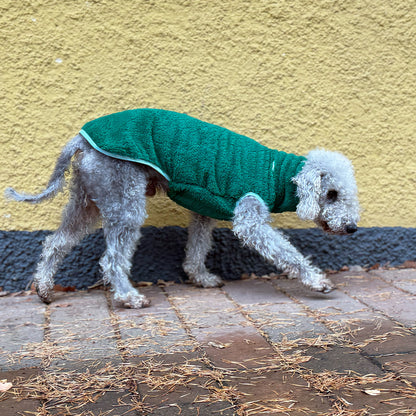 Väst i Stretchig Fleece, Grön, XL