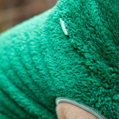 Väst i Stretchig Fleece, Grön, 2XL