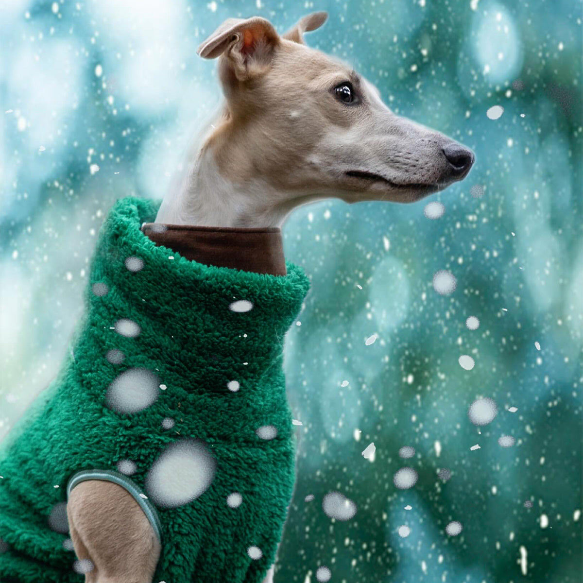 Väst i Stretchig Fleece, Grön, 2XL