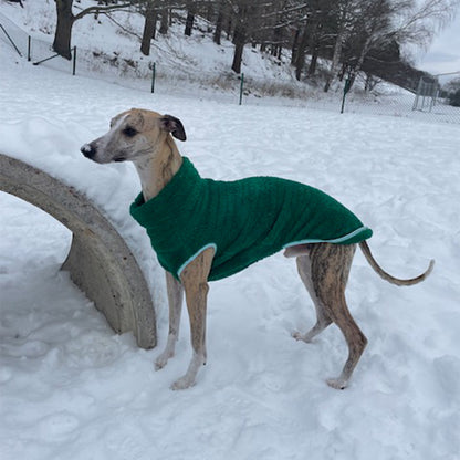 Väst i Stretchig Fleece, Grön, 3XL