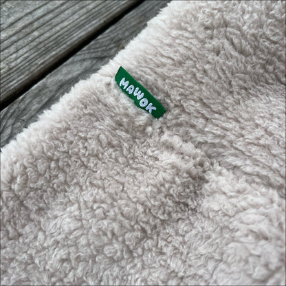 Overall i Stretchig Fleece, Beige, 3XL