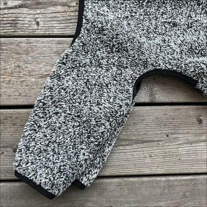 Overall i Stretchig Fleece, Svart, L