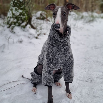 Overall i Stretchig Fleece, Svart, XXL