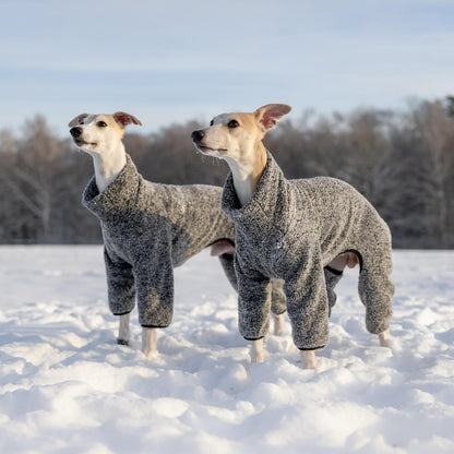 Overall i Stretchig Fleece, Svart, XXL