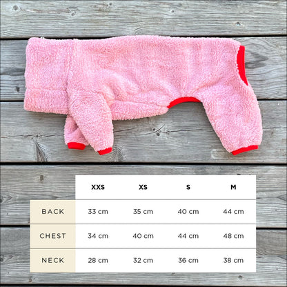 Overall i Stretchig Fleece, Beige, XS